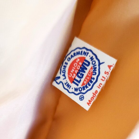 VINTAGE NWT Union Made Retro • Forecaster Of Boston • Long Mauve Coat Size 13/14 - Picture 7 of 11